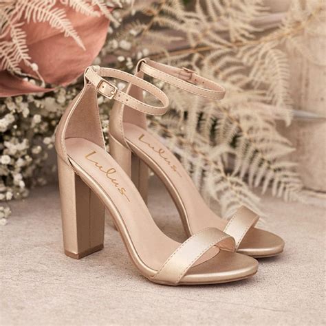 Women's Rose Gold Designer Sandals 